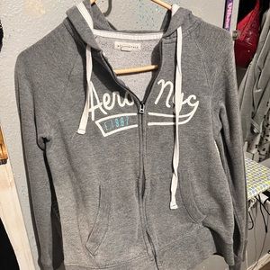 Aeropostale zip up sweater